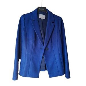 Figure Flattering Classiques Entier Navyl Blue Blazer, Size‎ M